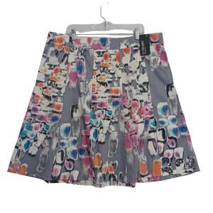 Colorful Abstract Print Women's Skirt